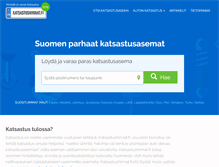 Tablet Screenshot of katsastushinnat.fi